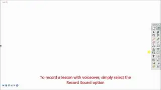 Sony Projector IPU-2 Tutorial 16 : Recording Lesson with Voice (Advanced)