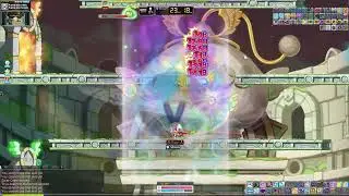 MapleStory EU Reboot 285 DW - Roar 6m:52s CSlime solo