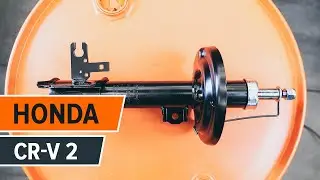 How to change rear shock absorbers on HONDA CR-V 1 TUTORIAL | AUTODOC