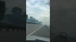 В Шебекино на устинском мосту горят деревья