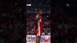 LeBron turned into a villain 😳 #shorts