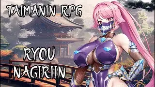 【対魔忍RPG】(Eng sub)(SR精神)百鬼院嶺 開花25 SLV3 決戦“金崎銃兵衛”(超上級) Taimanin RPG  Unit Introduction Ryou Nagiriin