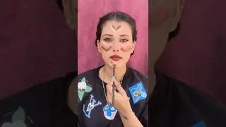 Omg 😱 try this V contour makeup hack 😍💄.                    #makeup #tutorial #contour #hack