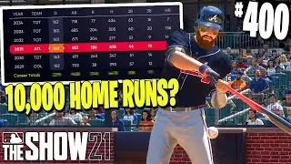 MY CAREER STATS ARE INSANE! MLB The Show 21 | Road To The Show Gameplay #400