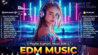 Progressive House Chill Mix 2026 Alan Walker Kygo Calvin Harris Style Relaxing EDM for Study Focus