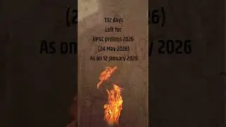 COUNTDOWN UPSC PRELIMS 24 MAY 2026