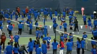 Largest Tennis Lesson Ever! (World Tennis Day 2014)