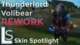Thunderlord Volibear REWORK - Skin Spotlight - Thunderlord Collection - League of Legends