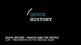 3.29 - Treatments in the Middle Ages