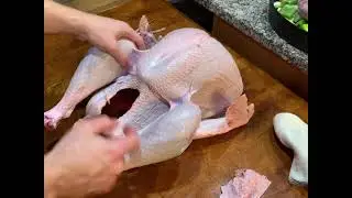How to part out a turkey with Chef B. Lewis