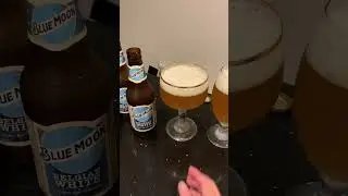 Trying new beer Blue moon THIS IS THE BEST BEER! #beer #craftbeer #bluemoon #foodie