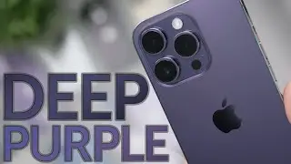 Распаковка и первые впечатления от iPhone 14 Pro от Deep Purple!