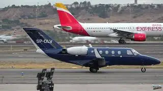 Cessna CitationJet - SP-DLV - Bartolini Air - Madrid Airport (MAD) - 01/11/25