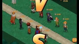 Shop Heroes 30 Making Gems 7 minute mark  Spending gems for millions and exp ring