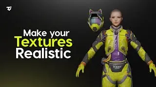 Make your textures realistic of PUBG 3D model || Part - 3