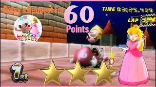 Mario Kart Wii Baby Peach On Bullet Bike 150cc Lightning Cup (Mother & Daughter)
