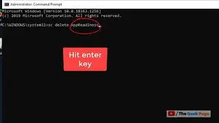 How to Delete a Windows Service via Command Prompt and registry