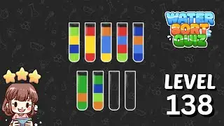 Water Sort Quiz Level 138 Solution Walkthrough 🧪