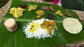 Onam celebration 🎊 ഓണസദ്യ Umaiban Shameej