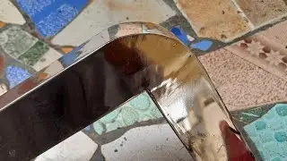 How To Cut Pipe at a Perfect 90- Degree Angle Like a Pro Steel Square Pipe Band! Full process!