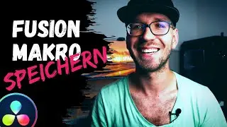 FUSION TEMPLATE - Fusion Animationen in Davinci Resolve speichern - Tutorial deutsch [2019]