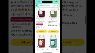 New @yankeecandle single wicks classic jars on sale for $15 at Amazon if you are a Prime member.