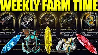 Weekly Archon Shard Umbra Forma & Arcane Farm! Best Incarnon Week So Get On It!