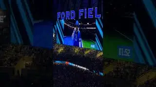LiAngelo (Gelo) Ball performing Tweaker at Lions vs Commanders playoff game!! #tweaker #lions #nfl