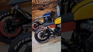 CAFE RACERS from Krisbiker Customs 😱😱🔥#shorts #caferacerworld #caferacer