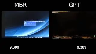 Windows 8 boot with MBR and GPT comparison