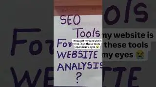 ✨Top SEO Tools For Website Analysis | ManiWill  #digitalmarketing #seo #trending #webdevelopment