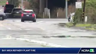LIVE | Massive refinery plant fire in Bay Area