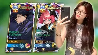 I played with a beautiful girl​ in ranked  😱 (What happened?) | Build Top 1 Global in 2026 | MLBB