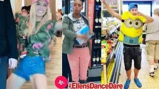 Ellens Dance Dare Challenge Compilation - Funny Musically 2018