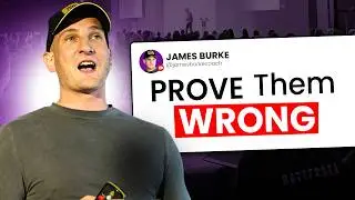 When Life Knocked Me Down, I Got Back Up Stronger - Motivational Speech By James Burke