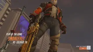 Overwatch 2 Beta - Soldier 76 kill feed