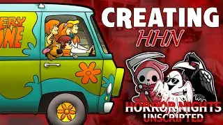 Creating Halloween Horror Nights Part 1: Scooby Doo Scare Zone, Coraline Haunted House & More!!