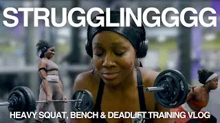 SO NERVOUS! | 125lb Bench PR + 290lb Deadlift | Muscle Mommy Ep. 4