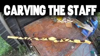 Carving a Staff / Ancient Rome / Iberian / Woodworking