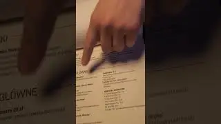 Nasze menu w restauracji 