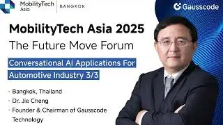🚗Conversational AI for Automotive | Gausscode's ideas at MobilityTech Asia, Thailand 3/3