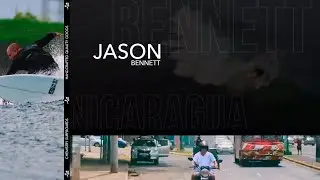 Jason Bennett escaping the cold in Central America.