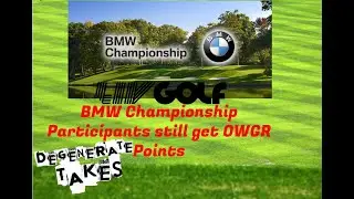 BMW PGA Championship Reactions- LIV GOLF Should get OWGR PTS.