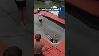 Getting Double Bounced On Bounciest Trampoline