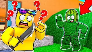 Roblox Murder Mystery But We USE CAMO