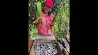 Ayampaco de pescado! Así  de económico y delicioso es la vida en el campo!