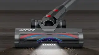 URPIRE Cordless Vacuum Cleaner, Upgrade 33Kpa 400W Stick Vacuum Cleaner with 4 Suction Modes