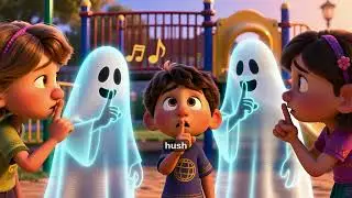 Haunted Playground | Ghost | Scary |@GoldenEggAdventures | Nursery Rhymes & Kids Songs