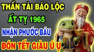 Thần Tài Báo Lộc, Ất Tỵ 1965 Chuẩn Bị Thoát Nghèo, Tiền Đến Vận Mở, Phước Báu Ùn Ùn Kéo Về
