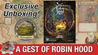 A Gest of Robin Hood - Board Game Unboxing